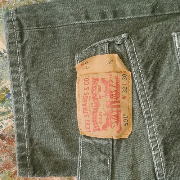 Levis 501 Buttonfly mens jeans - Picture 10 of 12